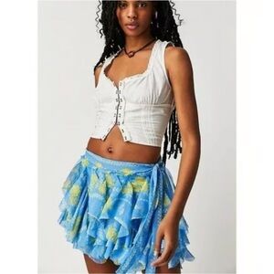 Free People Bali Made you look  Mini Skirt skort 2